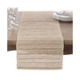Nubby Texture Stripe Design Woven Table Runner