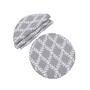 Piluki Leaf Crewel Embroidered Placemats, Set of 4