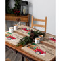 Home For the Holidays Burlap Placemat, Set of 4