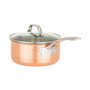 3-Ply Hammered Copper Clad 10-Pc. Cookware Set