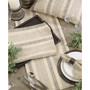 Woven Table Runner with Striped Design, 54" x 16"
