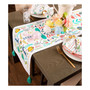 Easter Folk Garden Embellished Table Runner