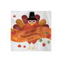 Turkey Set of 4 Napkins, 12" x 12"