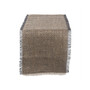 Chevron Burlap Table Runner 14" x 72"
