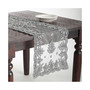 Hand Beaded Design Table Runner, 16" x 90"
