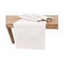 Rustic Pumpkin Crewel Embroidered Fall Table Runner