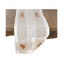 Autumn Design Poly and Linen Blend Runner
