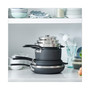 Levels 11-Pc. Stackable Ceramic Nonstick Cookware Set