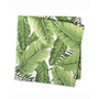 Banana Leaf Print Napkin Set of 6