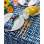 Ikat Outdoor Tablecloth 60" x 120"