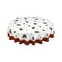 Christmas Tree Tartan Multicolored 70" Round Tablecloth