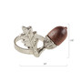 Acorn Design Napkin Ring, Set of 4