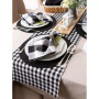 Reversible Gingham - Buffalo Check Table Runner, 14" x 108"