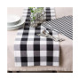 Reversible Gingham - Buffalo Check Table Runner, 14" x 108"