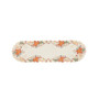 Falling Leaves Embroidered Cutwork Table Runner