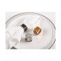 Sparkling Square Design Napkin Ring Set of 4