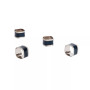 Sparkling Square Design Napkin Ring Set of 4