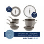 Cook + Create Aluminum Nonstick Cookware Set, 11 Piece