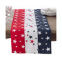 Red White Blue 4Th Of July Cotton Table Runner