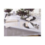 Embroidered and Hemstitched Table Runner, 16" x 36"