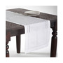 Embroidered and Hemstitched Table Runner, 16" x 72"