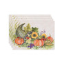 Cornucopia Harvest Set of 4 Placemats, 13" x 19"