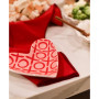 by Laura Johnson Color Block Napkin Set/4