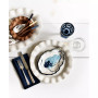 by Laura Johnson Color Block Napkin Set/4