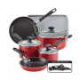 Cookstart Aluminum DiamondMax Nonstick 15-Pc. Cookware Set