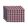 Gingham Check Placemat Set of 4