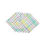 Spring Plaid Napkin, Set of 6