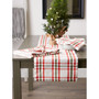 Kitchen and Table Top Jolly Tree Collection Tablecloth, Nutcracker Plaid, 52" x 52"