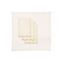 Sleek Chic Sheer Napkins - Set of 4