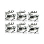 Stag Napkin Ring, Set of 6