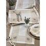 Lavender Embroidery Hemstitch Runner