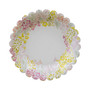 Watercolor Garden Paper Plate Set, 72 Piece