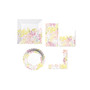 Watercolor Garden Paper Plate Set, 72 Piece