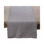 Fringed Linen Design Stone Washed Runner