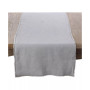 Fringed Linen Design Stone Washed Runner