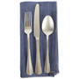 Denim Embroidered Jeans Napkin, Set of 6