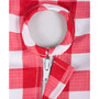 Check Outdoor Tablecloth with Zipper 60" Round