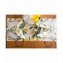 Lemon Bliss Print Table Runner 14" X 108"