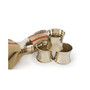 Metal Napkin Rings, Set of 4