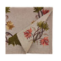 Embroidered Fall Leaf Runner