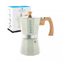 MILANO Stone Stovetop Espresso Maker Moka Pot 6 Cup, 9.3 Oz