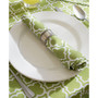 Design Import Lattice Outdoor Tablecloth with Zipper 60" x 84"