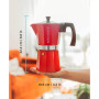 Milano Stovetop Espresso Maker Moka Pot 9 Espresso Cup Size 15.2 oz