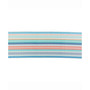 Seashore Stripe Fringed Table Runner 13" X 72"