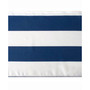 Nautical Blue Cabana Stripe Outdoor Table Runner 14" X 108"