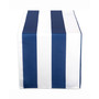 Nautical Blue Cabana Stripe Outdoor Table Runner 14" X 108"